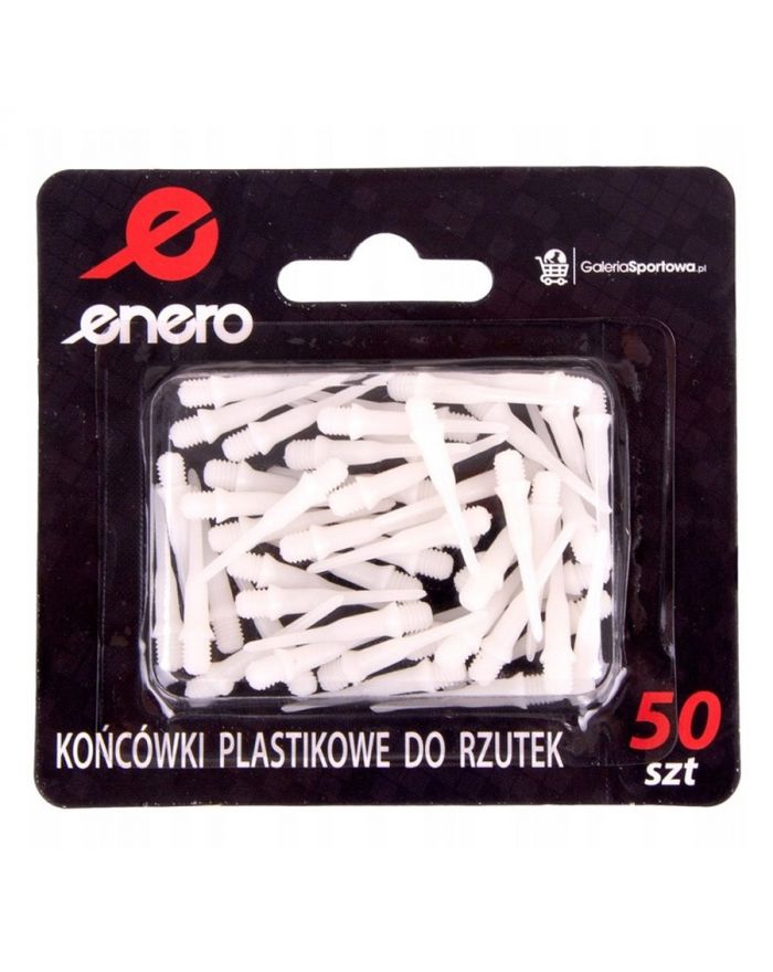 Groty plastikowe Enero 50 szt.białe