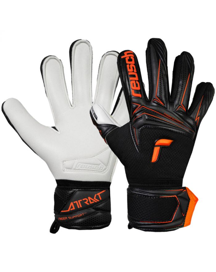 Rękawice Reusch Attrakt Advance Finger Support Junior 56 72 210 7783