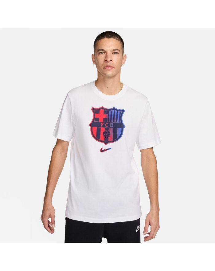 Koszulka Nike FC Barcelona Crest Tee FV8566-100