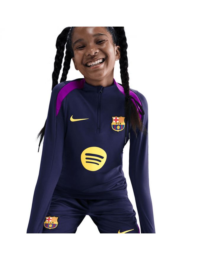 Bluza Nike FC Barcelona DF Strike Drill Top Jr HJ7844-597