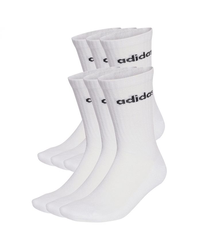 Skarpety adidas Linear Crew Socs Cushioned 6P JL6096