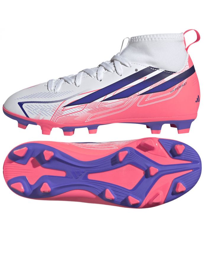 Buty adidas F50 Hyperfast Club MID Jr FG/MG KJ0670