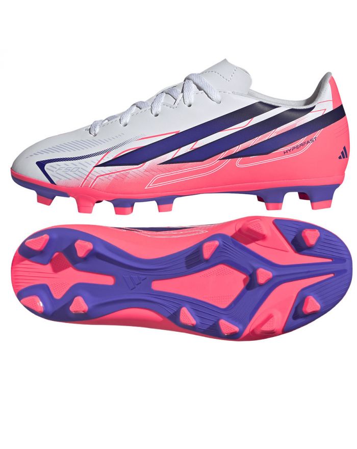 Buty adidas F50 Hyperfast Club Jr FG/MG KK1308