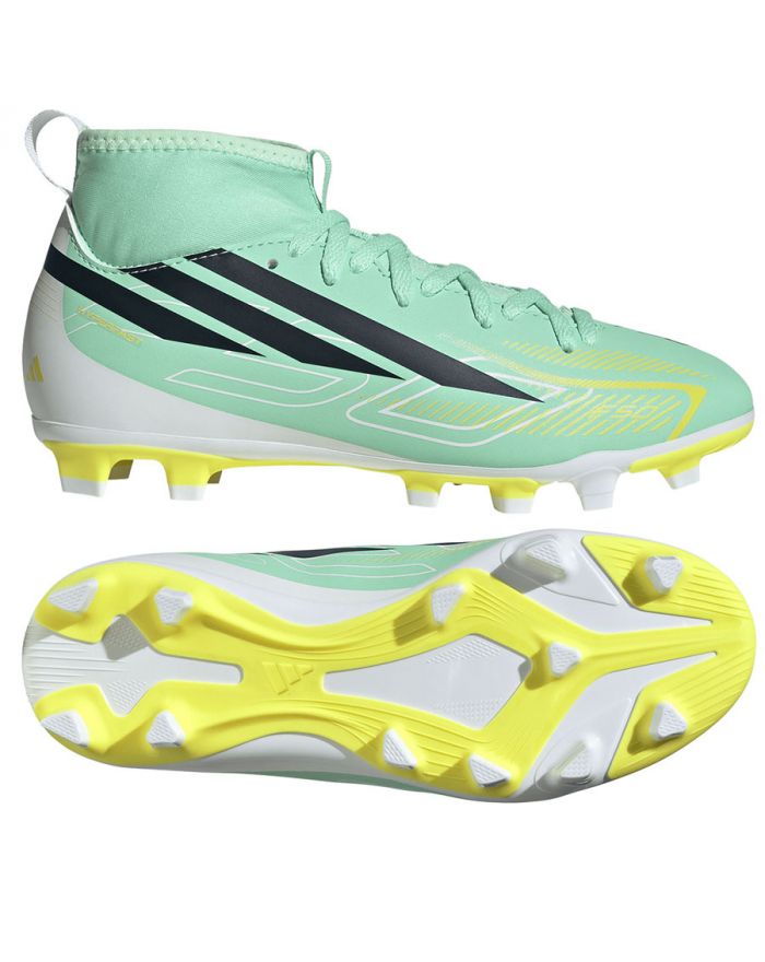 Buty adidas F50 Hyperfast Club MID Jr FG/MG LA3943
