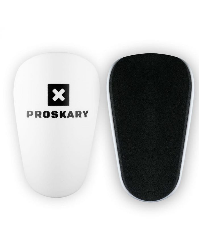 Nagolenniki piłkarskie Proskary Mini białe