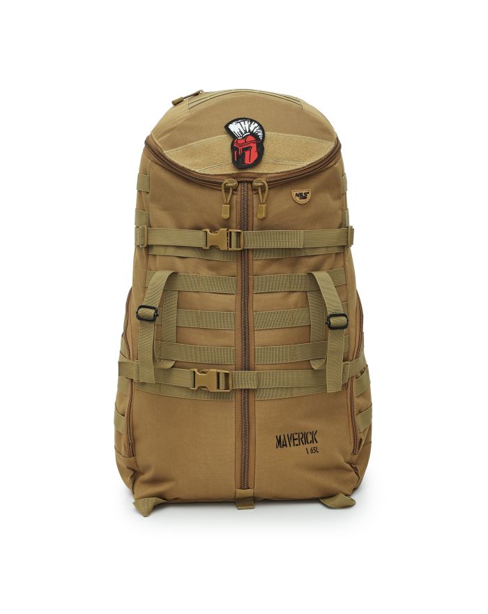 NC3903 PLECAK TAKTYCZNY MAVERICK BRĄZOWY 65L NILS CAMP
