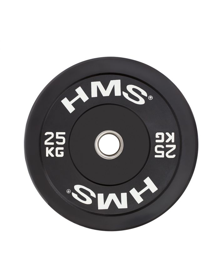 BBR25 BLACK TALERZ OLIMPIJSKI BUMPER 25 KG HMS