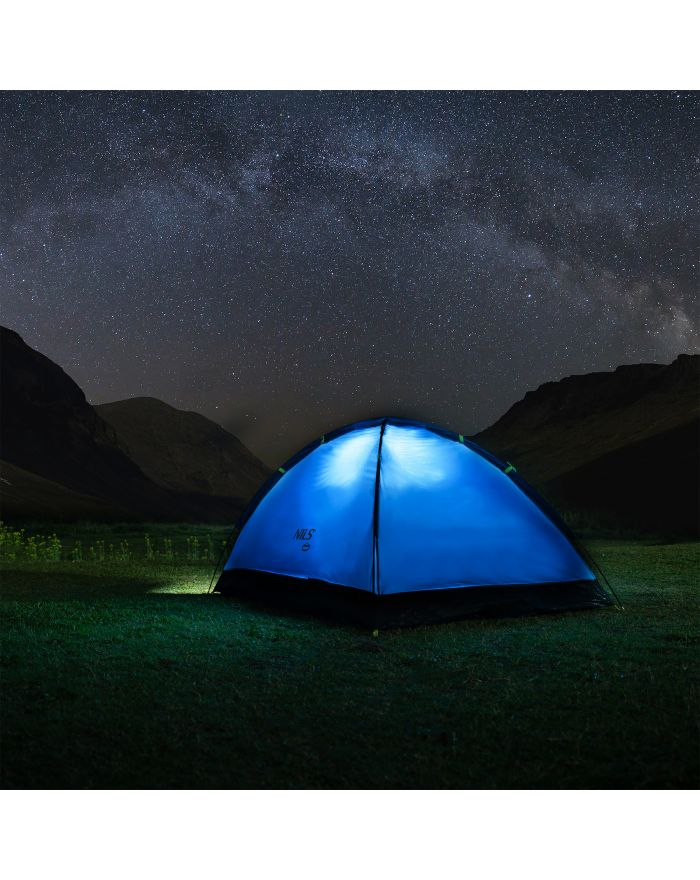 NC6033 NAMIOT KEMPINGOWY JASNO SZARO-NIEBIESKI NIGHTFALL NILS CAMP