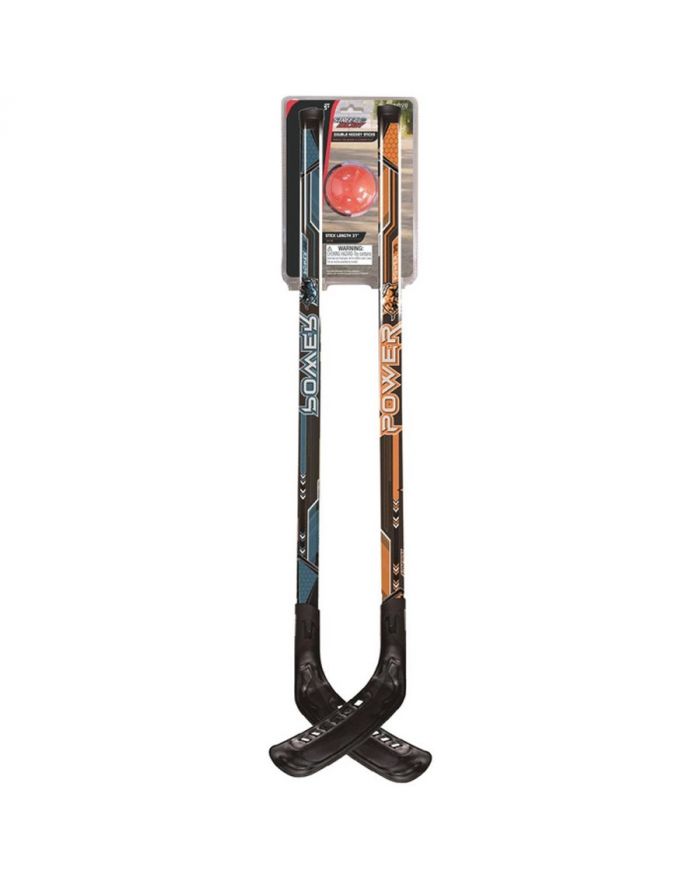 Zestaw uliczny do unihokeja Power  2 kije i piłka