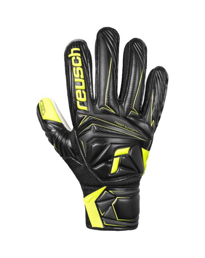 Rękawice Reusch Attrakt Starter Solid Finger Support Junior 56 72 511 7752