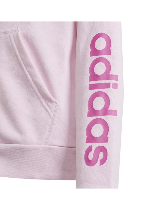 Bluza adidas Essentials Linear Full-Zip Hoodie girls IS2666