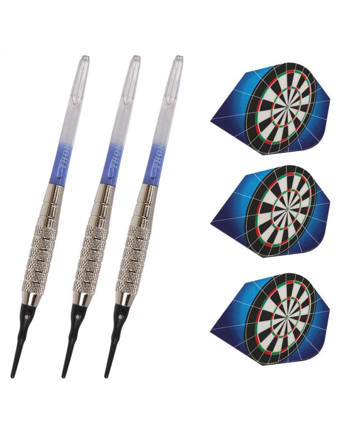 Rzutki X-DART SOFT 16g niebieskie