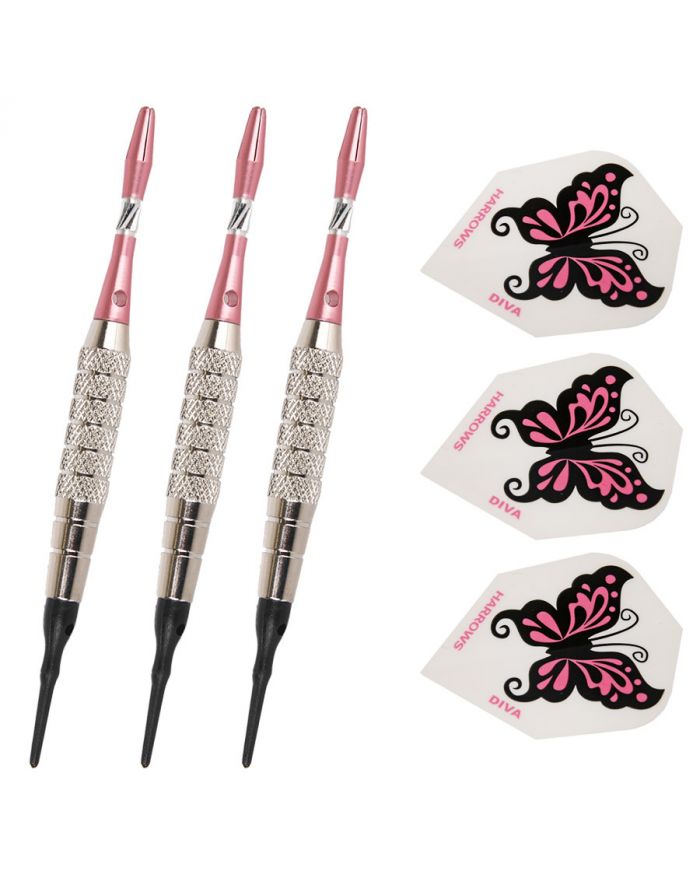 Rzutki X-DART SOFT 16g różowe