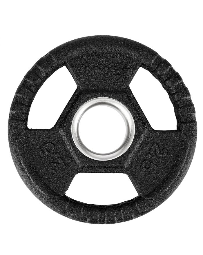 TOH02 CZARNY TALERZ OLIMPIJSKI OGUMOWANY 2.5 KG HMS