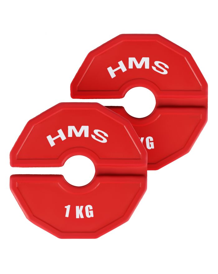TSN100 2 x 1 KG TALERZ NA SPRZĘT DO TRENINGU SIŁOWEGO I FITNESS TYPU NAKŁADKA 2 x 1 KG HMS