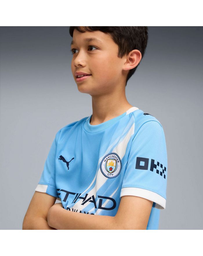 Koszulka Puma Manchester City Home JSY Replika Junior 780341-01
