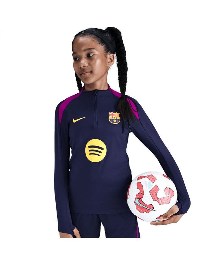 Bluza Nike FC Barcelona DF Strike Drill Top Jr HJ7844-597