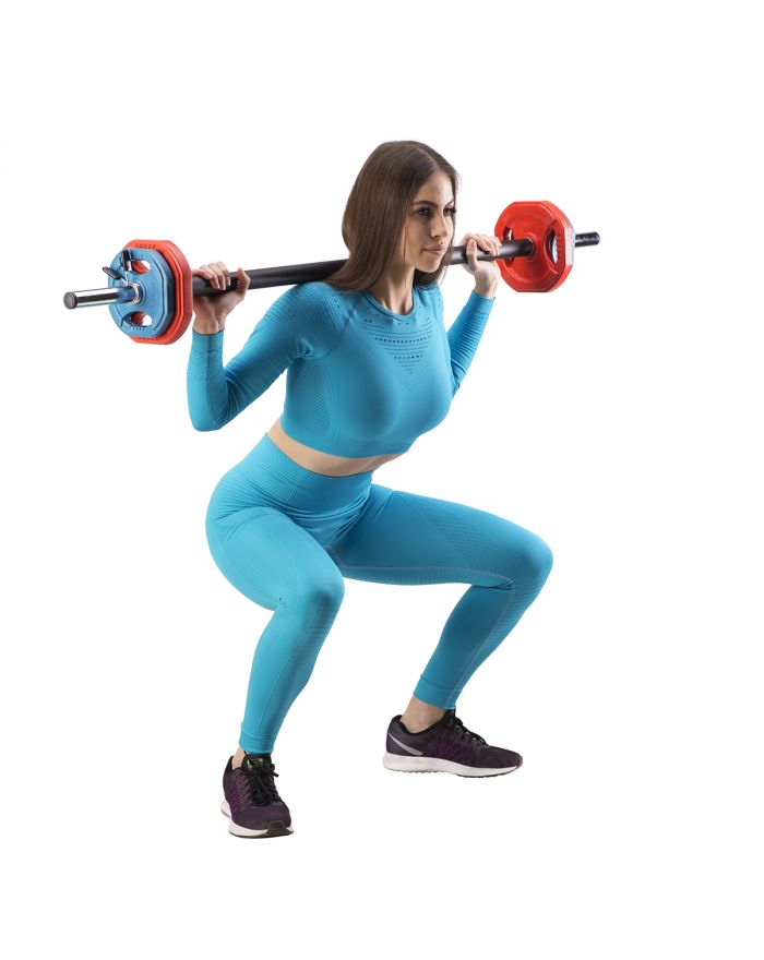 GBP01 SZTANGA FITNESS + ZACISK HMS