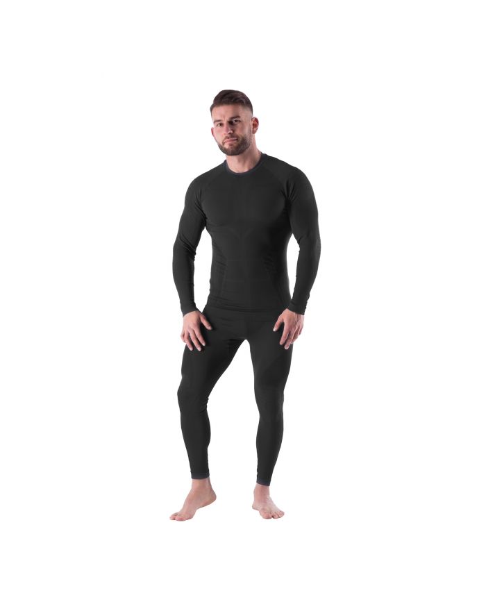 BTS0060 SPODNIE TERMOAKTYWNE CZARNE MĘSKIE 2XL/3XL RAGNAR NILS