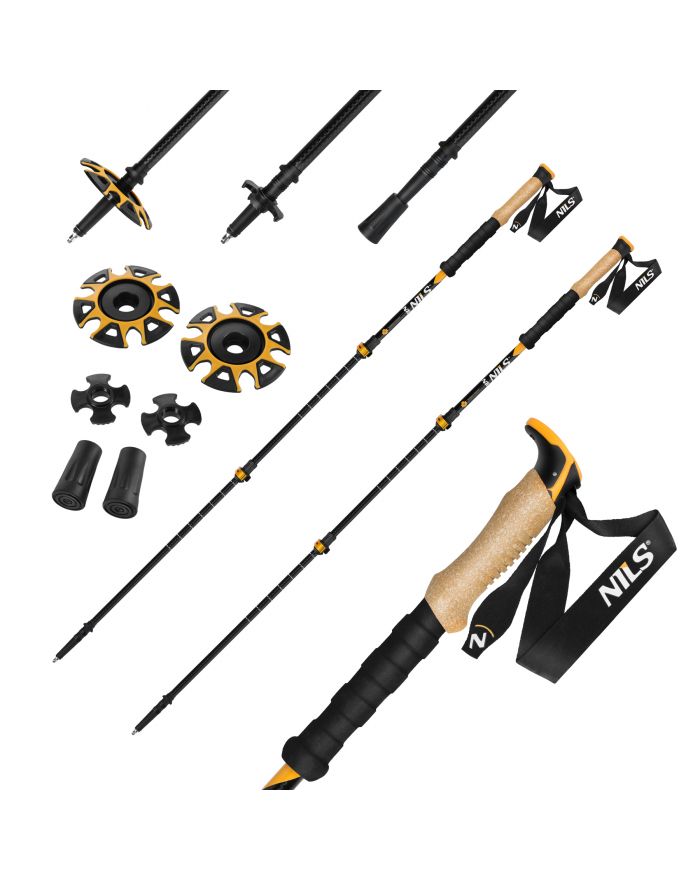 TK8605 KIJE TREKKINGOWE ALUMINIOWE NILS