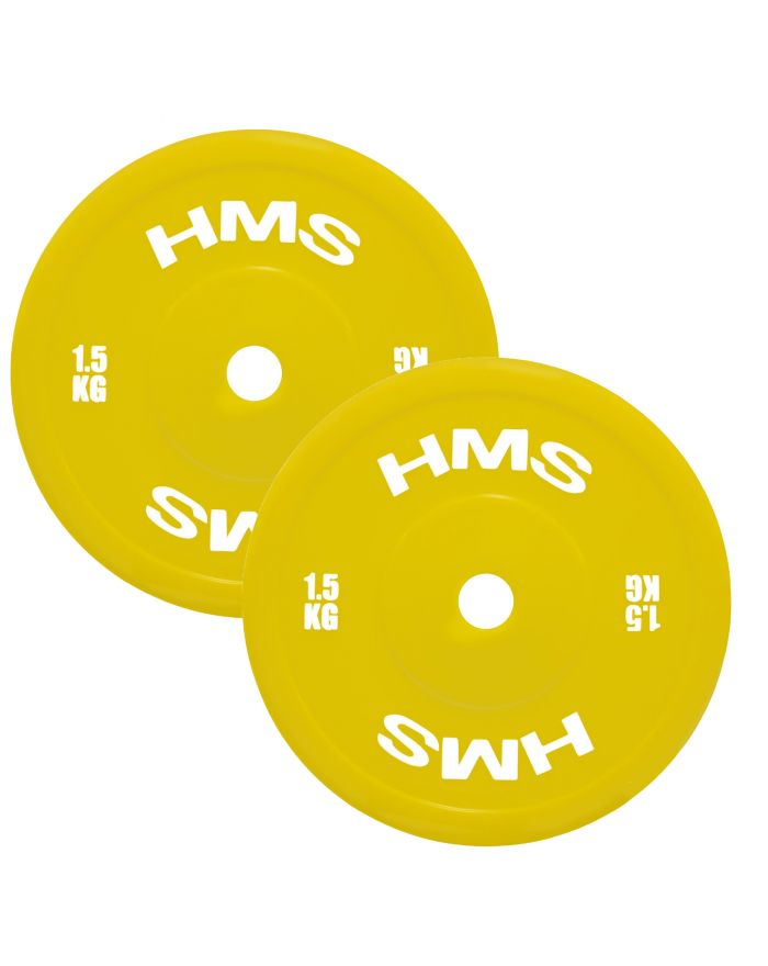 TPP01 (2 x 1.5 KG) YELLOW TALERZ OLIMPIJSKI TECHNICZNY PE 2 x 1.5 KG HMS