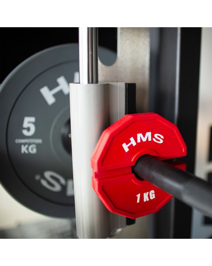 TSN100 2 x 1 KG TALERZ NA SPRZĘT DO TRENINGU SIŁOWEGO I FITNESS TYPU NAKŁADKA 2 x 1 KG HMS