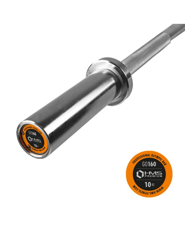 GO160 GRYF OLIMPIJSKI PROSTY 1200MM + ZG1000 RED HMS PREMIUM