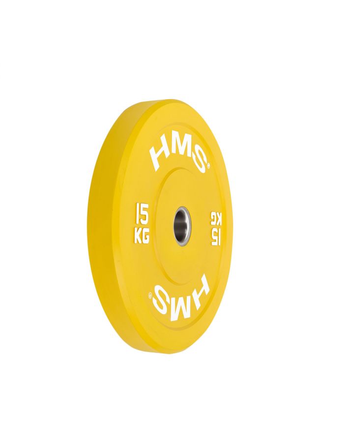 CBR15 YELLOW TALERZ OLIMPIJSKI BUMPER 15 KG HMS