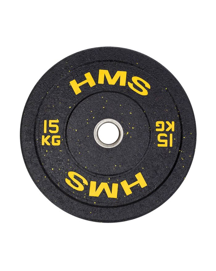 HTBR15 YELLOW TALERZ OLIMPIJSKI BUMPER 15 KG HMS
