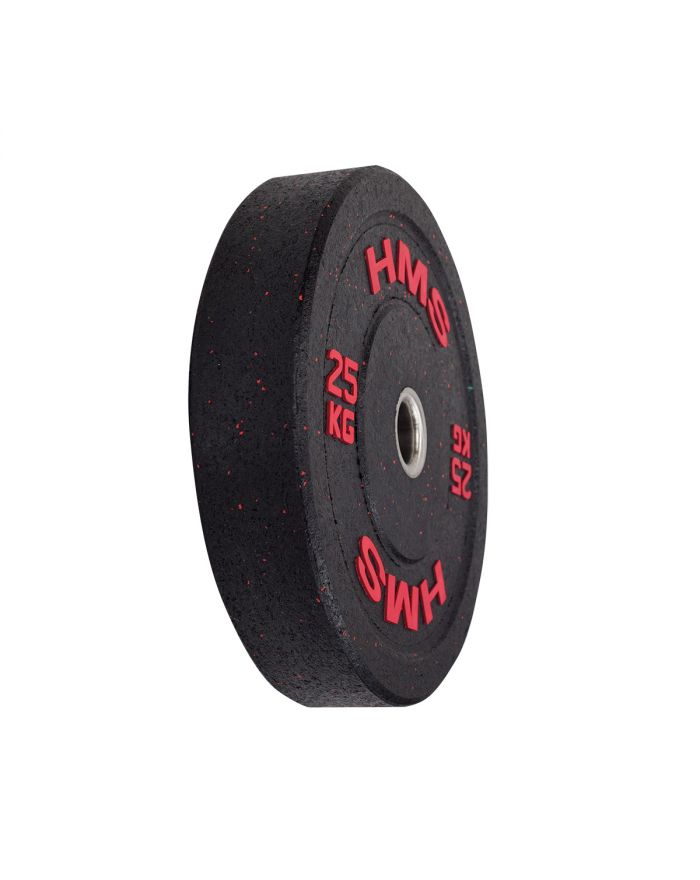 HTBR25 RED TALERZ OLIMPIJSKI BUMPER 25 KG HMS