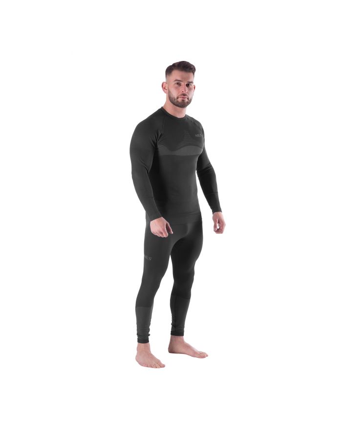 BTS0464 SPODNIE TERMOAKTYWNE CZARNE MĘSKIE 2XL/3XL MAGNUS NILS