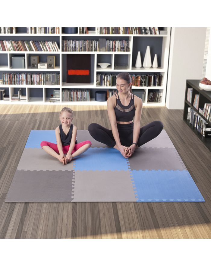 MP10 MATA PUZZLE MULTIPACK BLUE-GREY 9 ELEMENTÓW 10MM ONE FITNESS