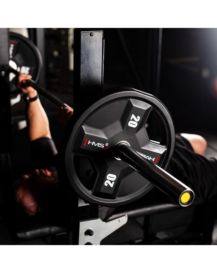 TPC20 TALERZ OLIMPIJSKI POLIURETANOWY CPU 20 KG HMS