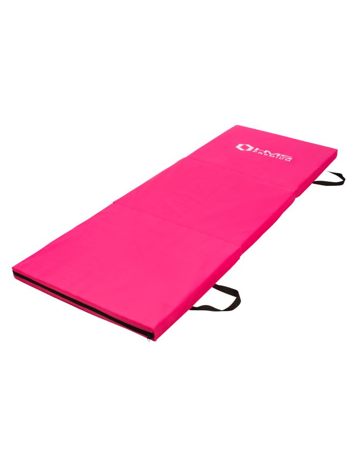 MGS02 PINK MATERAC GIMNASTYCZNY SKŁADANY 1800x600MM HMS PREMIUM