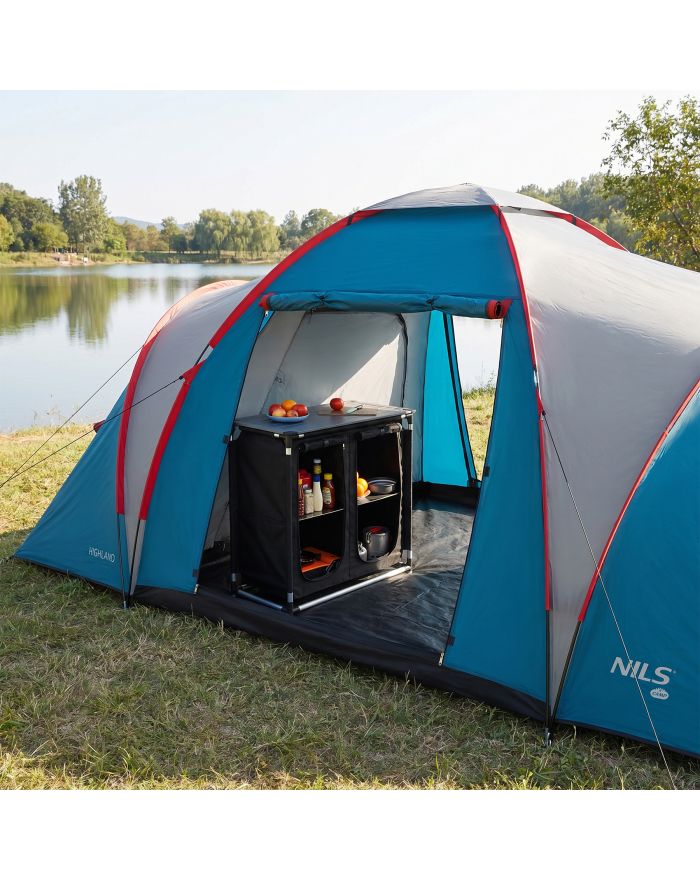 NC3032 SZAFKA TURYSTYCZNA SKŁADANA Z BLATEM NILS CAMP