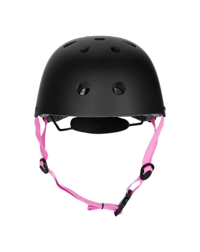 MTW001-1 KASK CZARNO-RÓŻOWY ROZM. L(58-61CM) NILS EXTREME