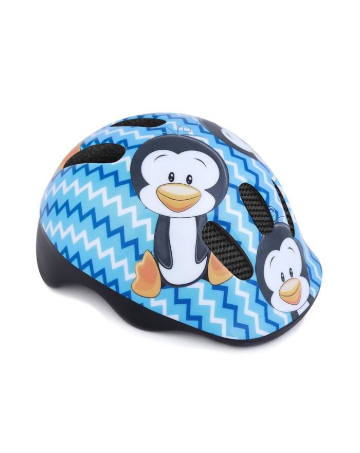 Kask PENGUIN - kask dziecięcy; 44-48 cm