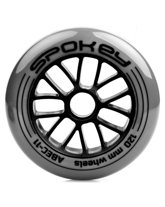 Spokey PU 120 MM - Kółka do łyżworolek; r.120 mm