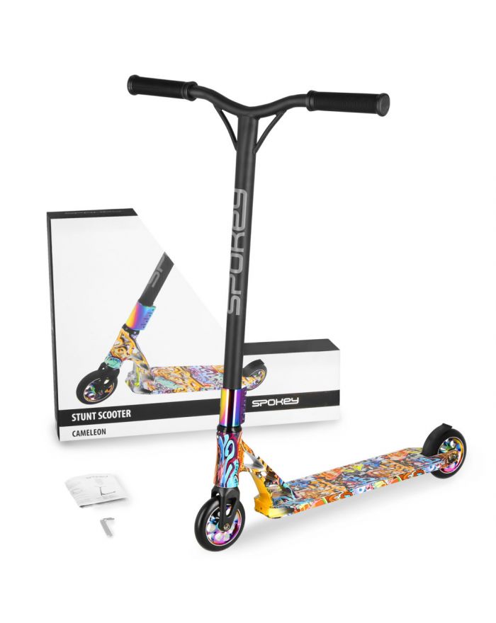 Spokey CHAMELEON - Hulajnoga stunt 110mm
