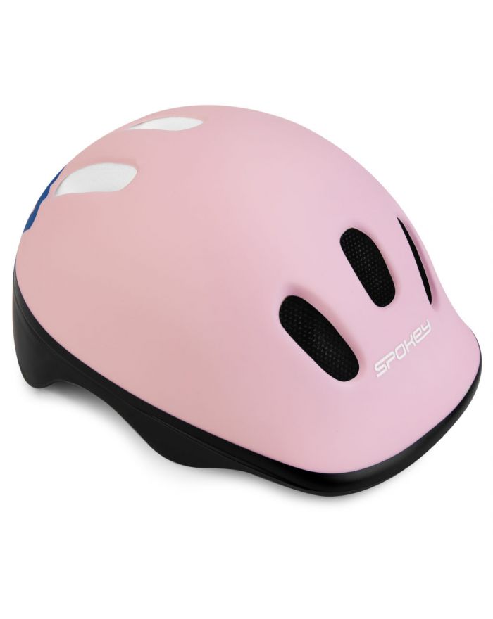 Spokey STARS 2 - Dziecięcy kask rowerowy M (52-56 cm)