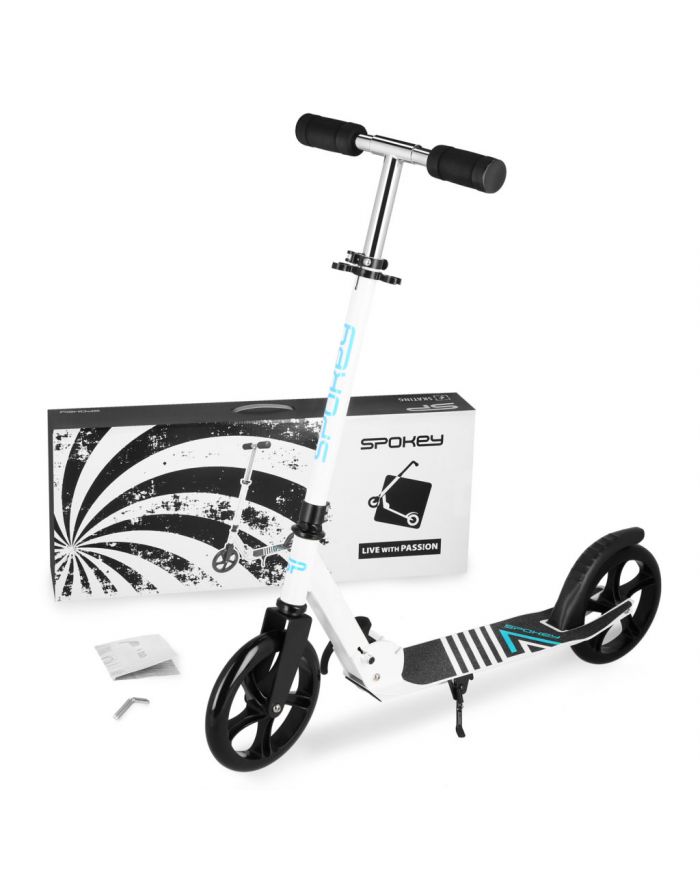 AYAS Hulajnoga 200 mm WH/BL