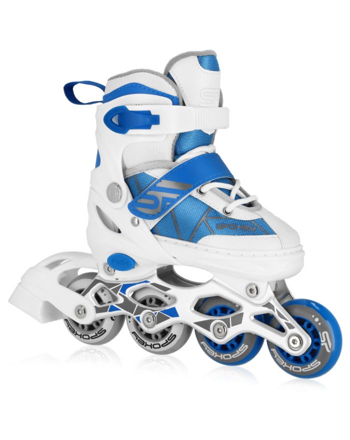 TONY Łyżworolki 34-37 WH/NV