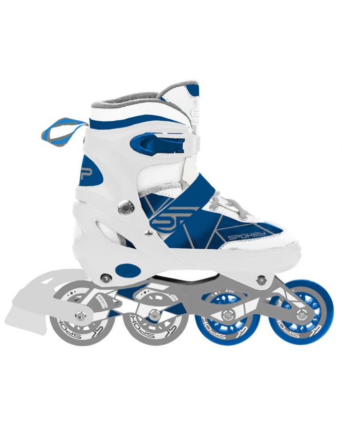 TONY Łyżworolki 34-37 WH/NV