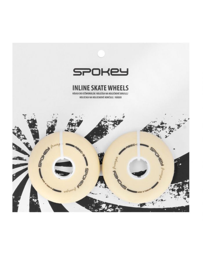 Spokey PU 76 MM - Kółka do łyżworolek FREESPO; 76 mm