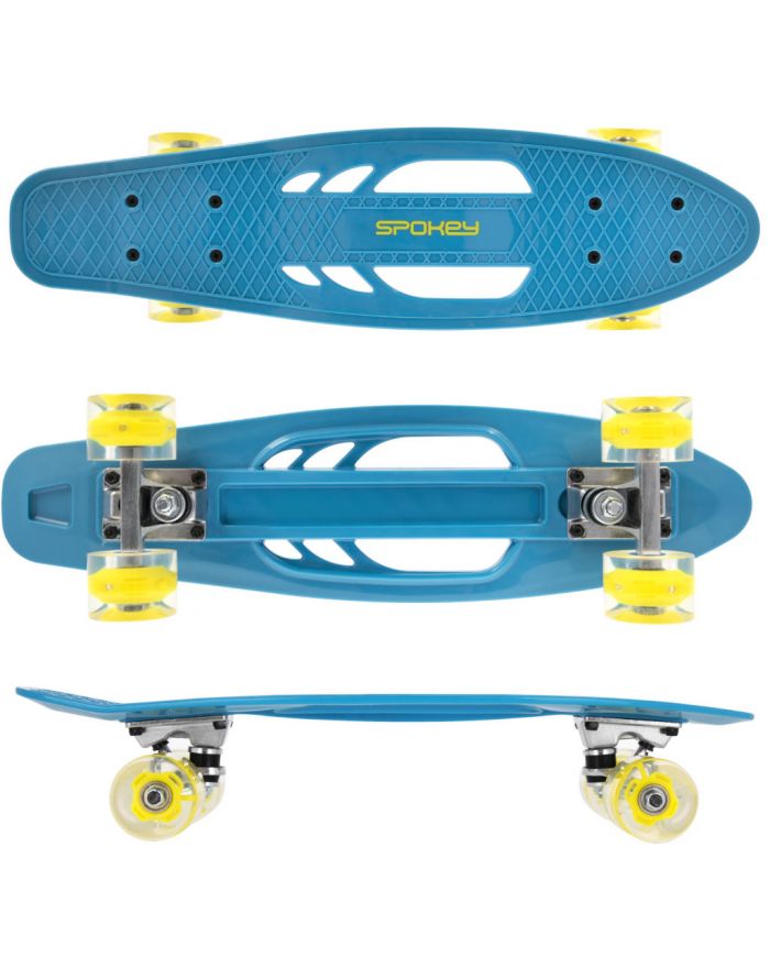 Deskorolka FISH niebieska z otworami