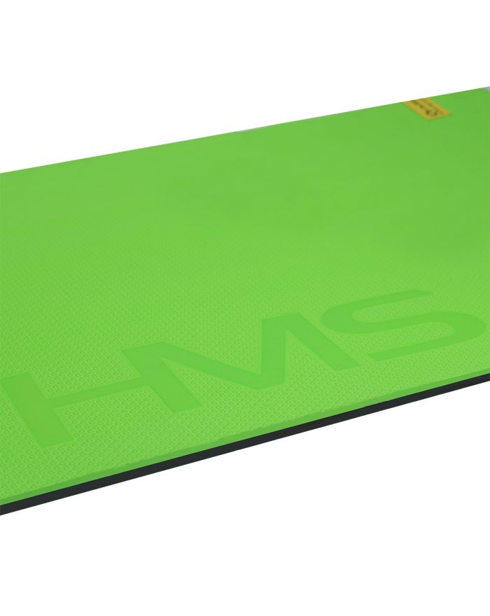 MFK01 GREEN-BLACK MATA FITNESS KLUBOWA Z OTWORAMI HMS PREMIUM