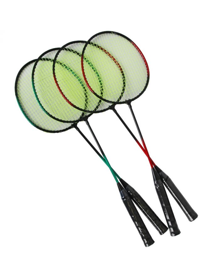 Zestaw do badmintona dla 4 osób + 2 lotki