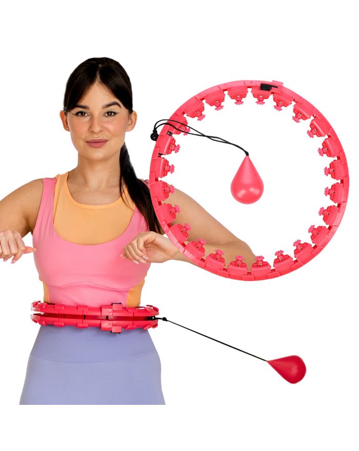 FH01 RED HULA HOP Z OBCIĄŻNIKIEM