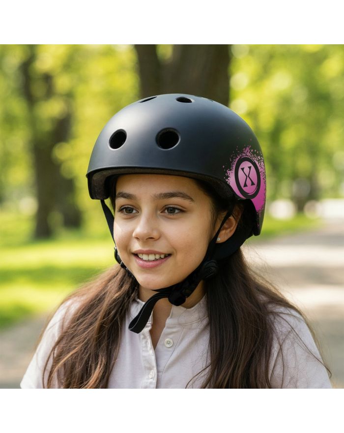 MTW001 FLY KASK RÓŻOWY XS(48-52CM) NILS EXTREME