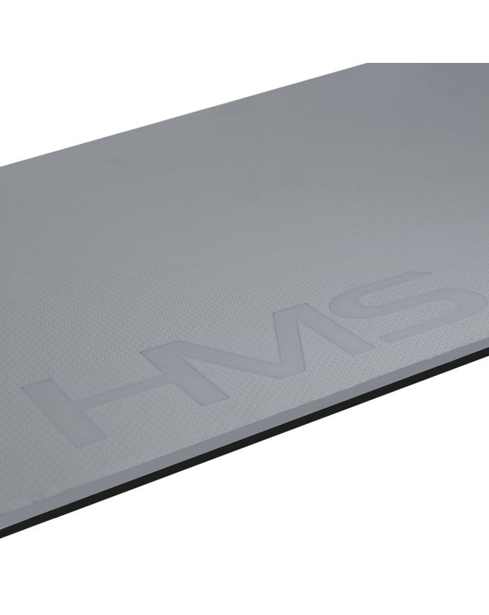 MFK03 GRAY-BLACK MATA FITNESS KLUBOWA Z OTWORAMI HMS PREMIUM